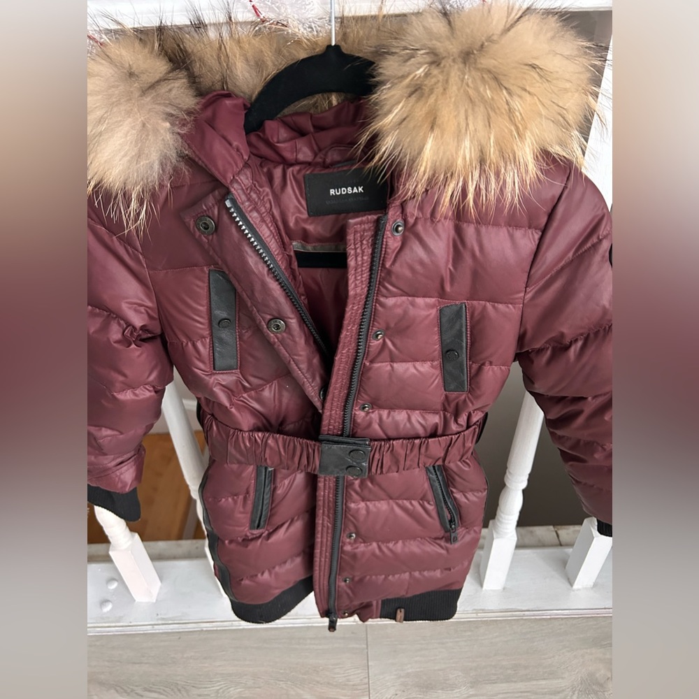 Kids girls Rudsak jacket great condition worn one winter. Size 5/6